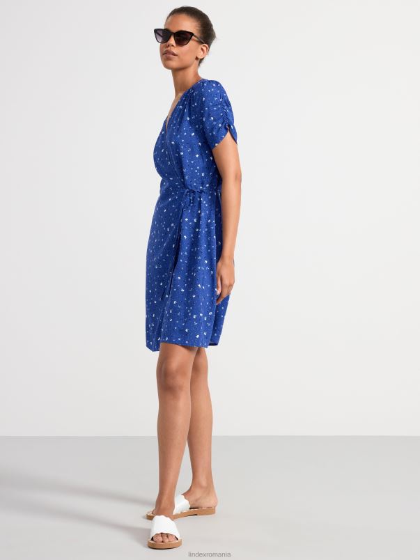 îmbrăcăminte VHZ2F56 rochie lungă scurtă femei albastru Lindex