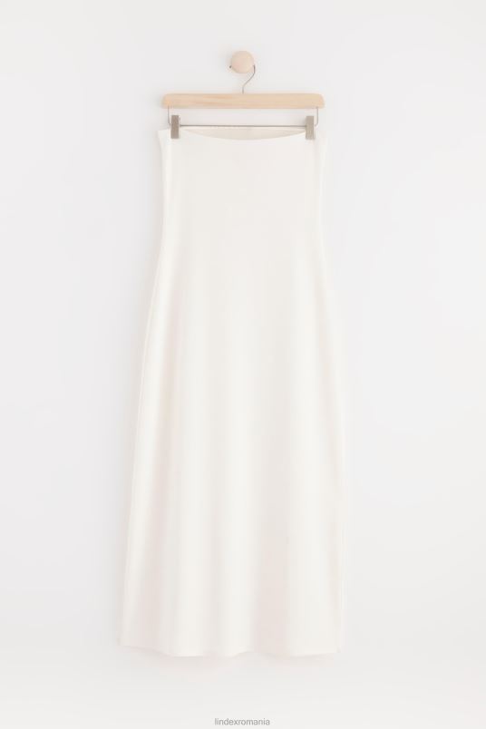 îmbrăcăminte VHZ2F69 rochie punto tub femei aproape alb Lindex