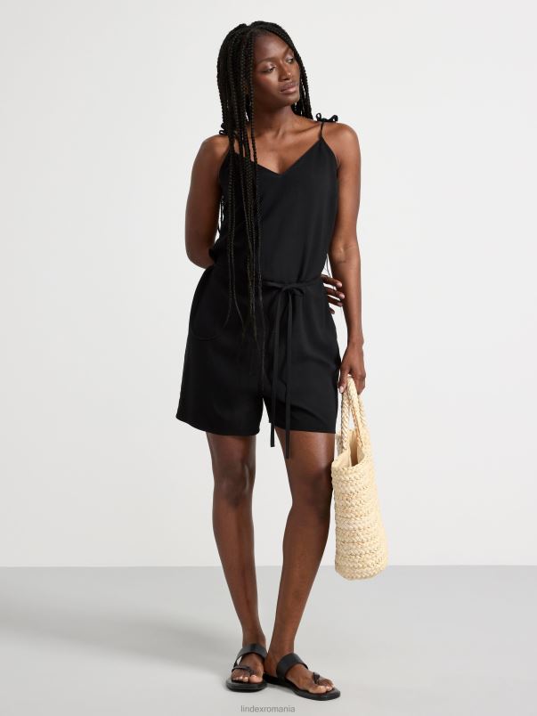 îmbrăcăminte VHZ2F529 salopeta femei negru Lindex