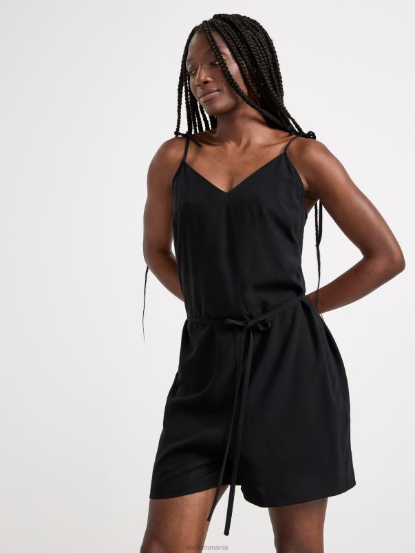 îmbrăcăminte VHZ2F529 salopeta femei negru Lindex