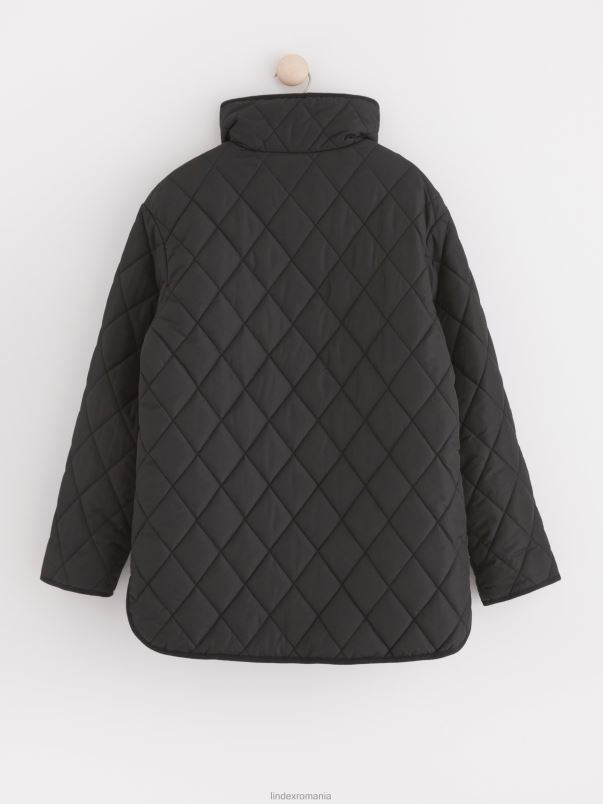 îmbrăcăminte VHZ2F845 jachetă matlasată femei negru Lindex