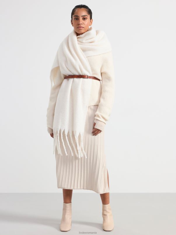 îmbrăcăminte VHZ2F715 cardigan din amestec de lână femei aproape alb Lindex