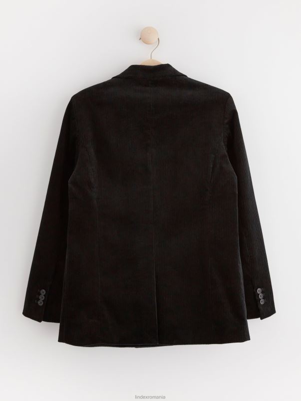 îmbrăcăminte VHZ2F1160 blazer din catifea femei negru Lindex