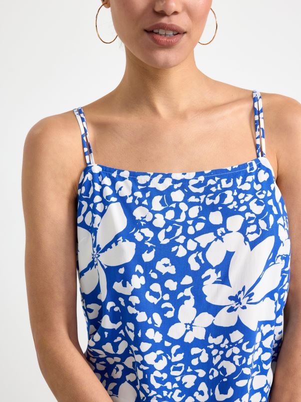 îmbrăcăminte VHZ2F1262 camizol femei albastru Lindex