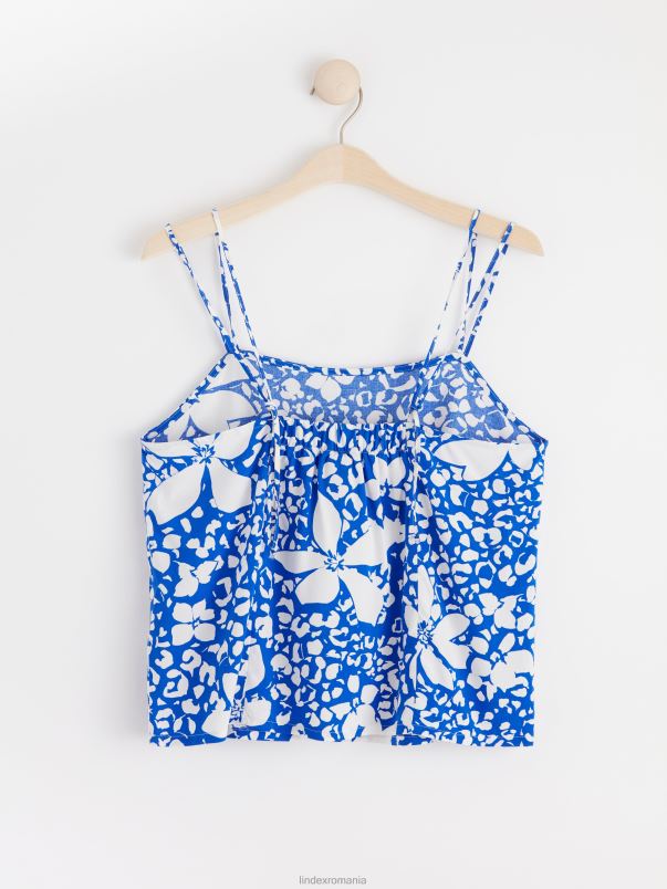 îmbrăcăminte VHZ2F1262 camizol femei albastru Lindex