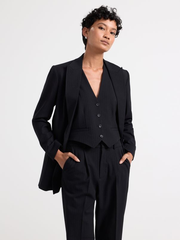 îmbrăcăminte VHZ2F1264 vestă femei negru Lindex