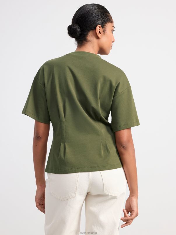 îmbrăcăminte VHZ2F194 top cu maneca scurta nou femei kaki Lindex