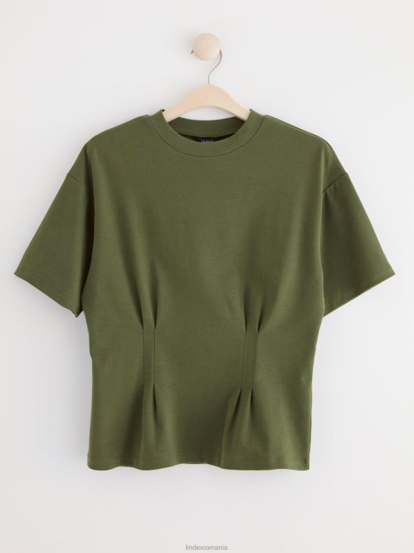 îmbrăcăminte VHZ2F194 top cu maneca scurta nou femei kaki Lindex