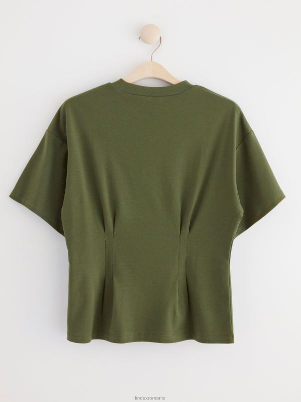 îmbrăcăminte VHZ2F194 top cu maneca scurta nou femei kaki Lindex