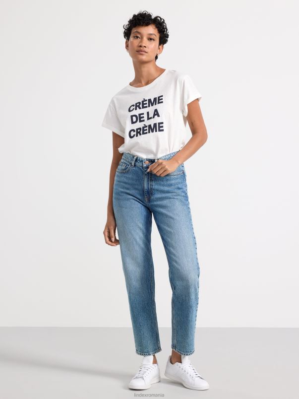 îmbrăcăminte VHZ2F220 tricou femei alb deschis Lindex