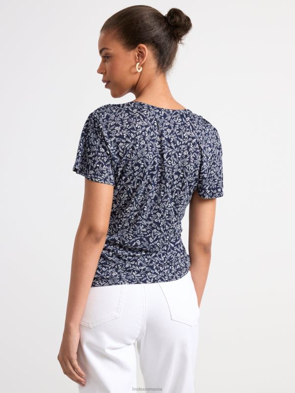 îmbrăcăminte VHZ2F233 top cu mânecă scurtă femei marina Lindex