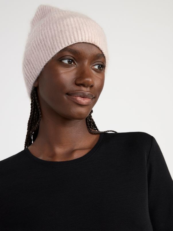 îmbrăcăminte VHZ2F300 tricou din lana merinos femei negru Lindex