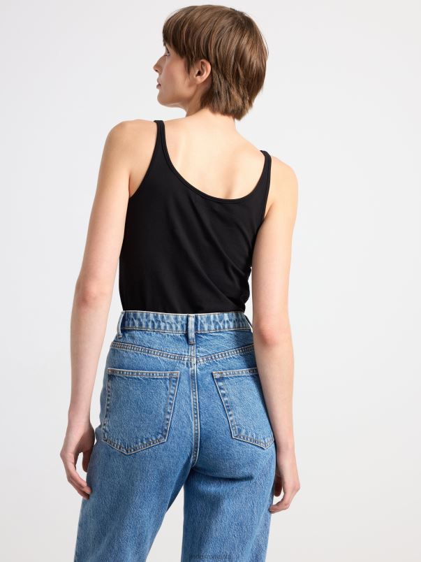 îmbrăcăminte VHZ2F317 singlet femei negru Lindex