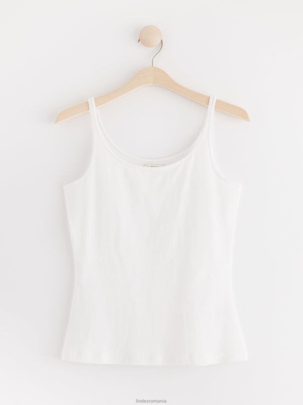 îmbrăcăminte VHZ2F318 singlet femei alb Lindex
