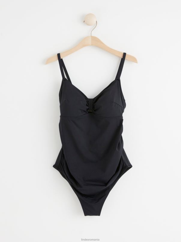 îmbrăcăminte VHZ2F1112 costum de baie pentru mama femei negru Lindex