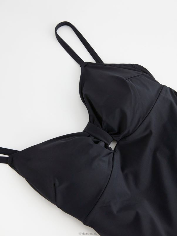 îmbrăcăminte VHZ2F1112 costum de baie pentru mama femei negru Lindex