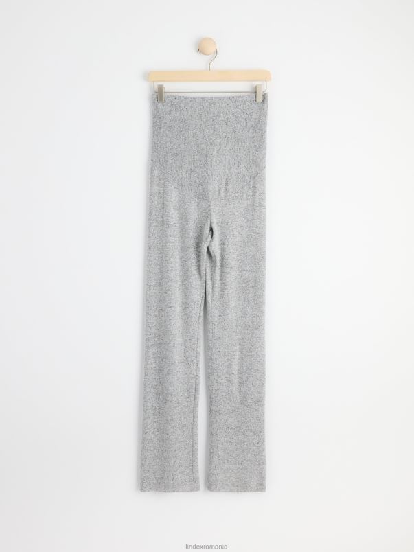 îmbrăcăminte VHZ2F1139 pantaloni de pijama moale de mama femei melange gri Lindex