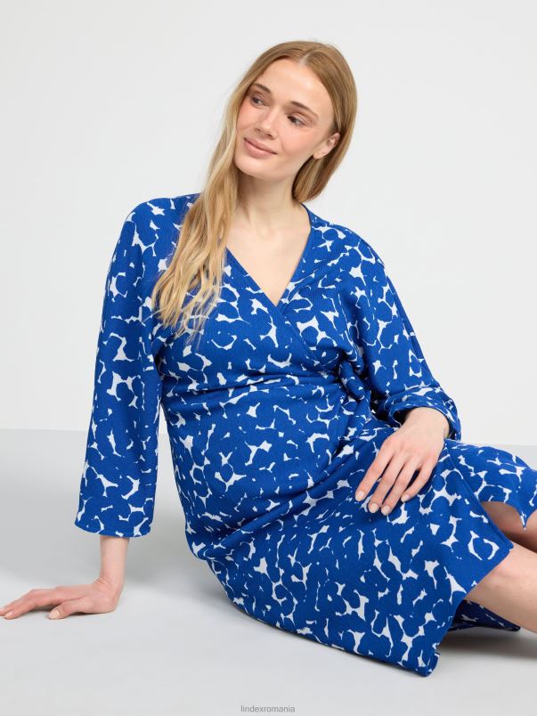 îmbrăcăminte VHZ2F107 rochie pentru mamă femei albastru Lindex