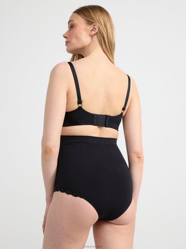 îmbrăcăminte VHZ2F1135 slip mama cu talie înaltă femei negru Lindex