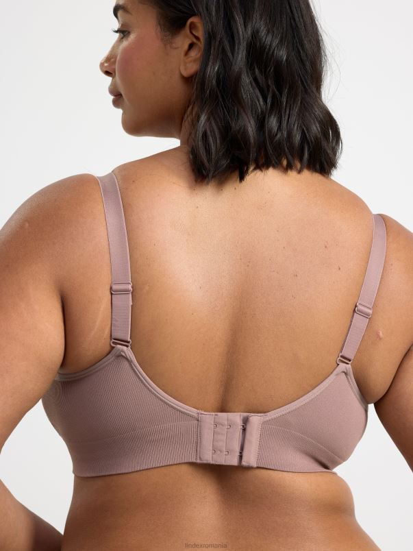 îmbrăcăminte VHZ2F1098 sutien pentru alăptare fără cusături femei liliac praf deschis Lindex