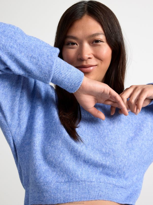 îmbrăcăminte VHZ2F717 jumper decupat mama femei albastru Lindex