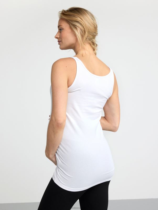 îmbrăcăminte VHZ2F281 mamă maiou femei alb Lindex